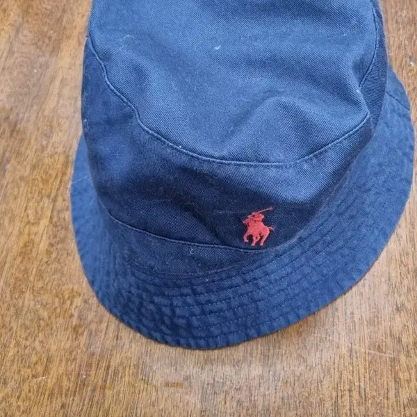 [BUNJANG] Polo Ralph Lauren Reversible Bucket Hat / 폴로 랄프로렌  버킷햇 벙거지 양면모자