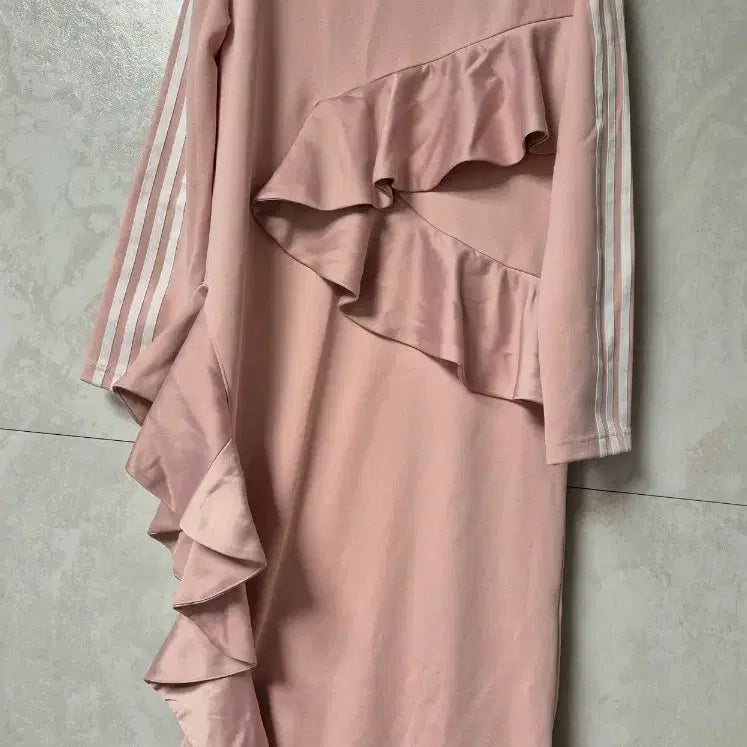 [BUNJANG] Adidas x J.Coucou Frill Long Dress XS / 아디다스 제이쿠 콜라보 프릴 롱원피스사이즈 xs