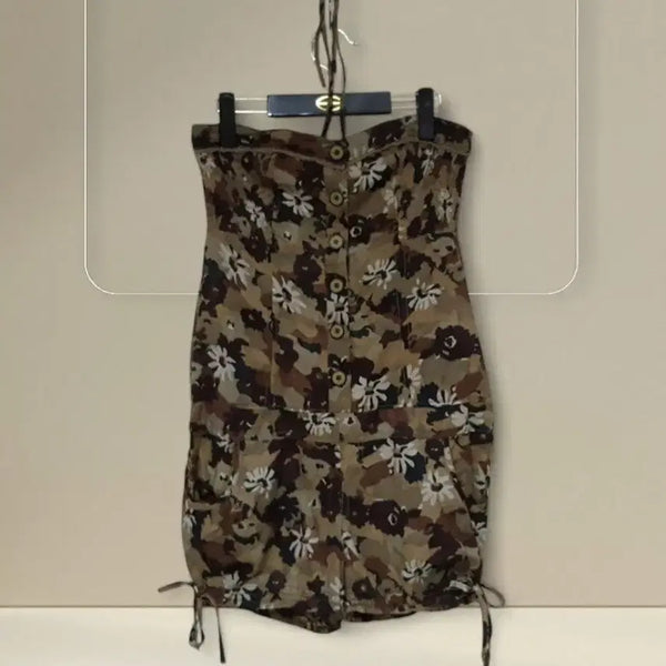 [BUNJANG] Women's Halterneck Jumpsuit Shorts / 66~77 새상품 여성 점프수트 홀터넥 반바지 나시 핫팬츠 여름 여자