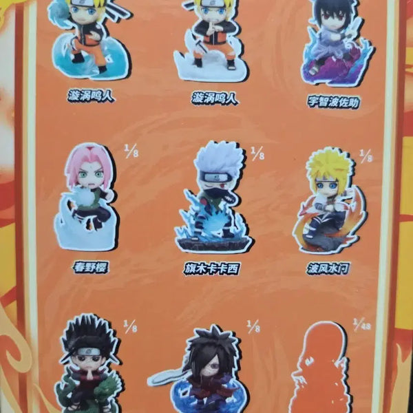 [BUNJANG] Naruto Funism Complete Set (9 types incl. Secret) Sealed / 나루토 funism 시크릿 포함 전9종 미개봉