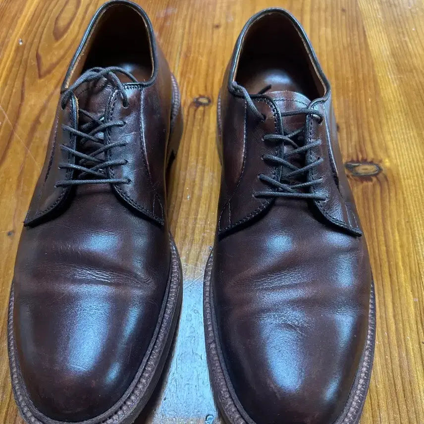 [BUNJANG] Alden Plain Toe Cap-skin Derby Shoes US 8.5D (265) / 알든 플레인토 카프스킨 더비 us8.5D (265) 99026 ( 마지막가격 )