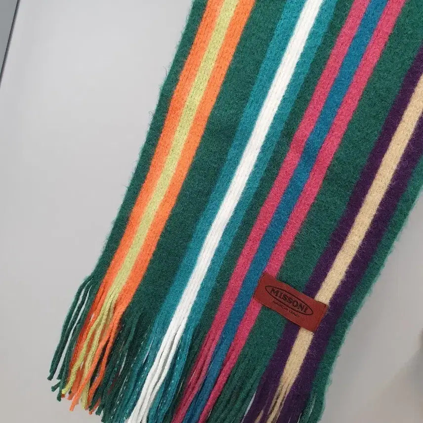 [BUNJANG] Missoni Wool Blend Scarf / 미쏘니 울 머플러