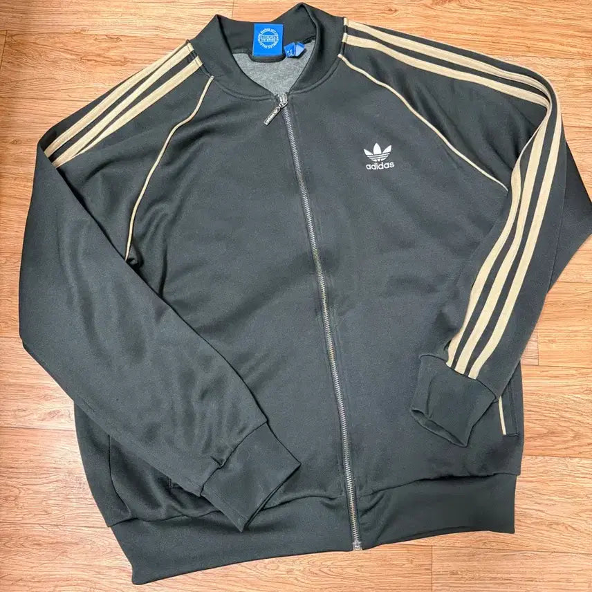 [BUNJANG] Adidas Track Top Jersey Dark Green Gold XL / 아디다스 트랙탑 져지 희귀템 대장급 다크그린 골드 XL