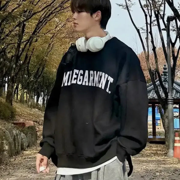 [BUNJANG] Dermail Brushed Sweatshirt / [M] 더마일 기모 맨투맨