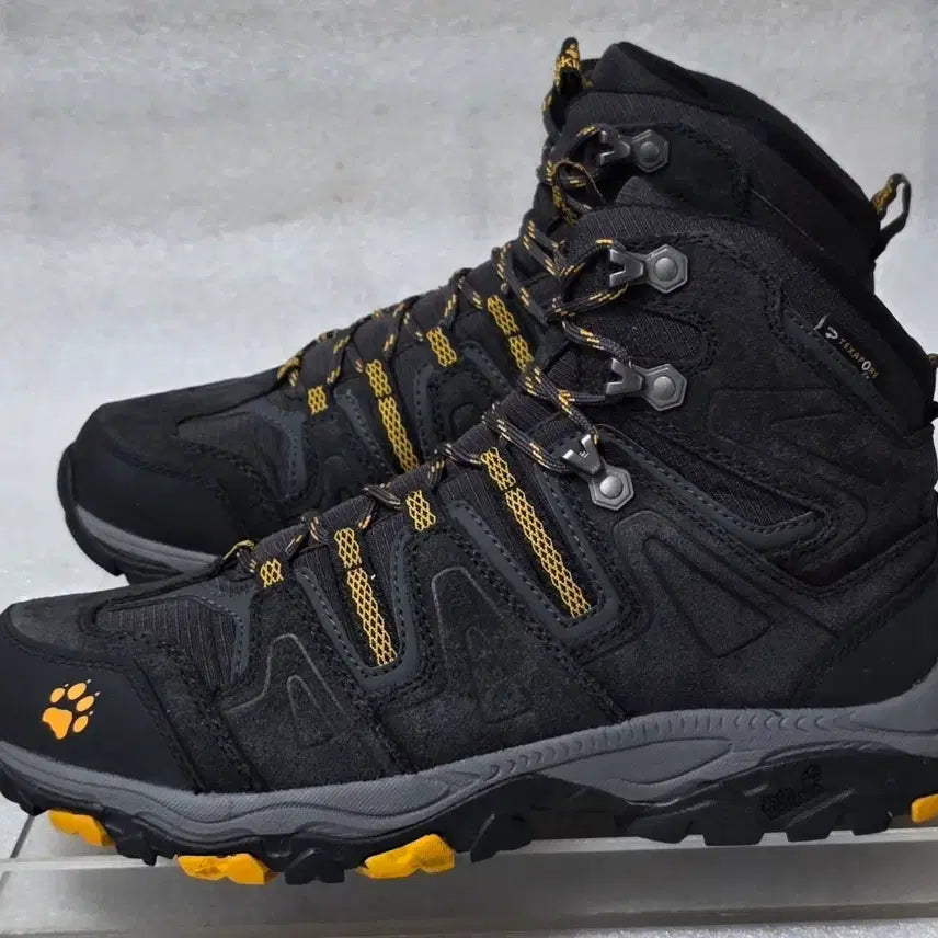 [BUNJANG] Jack Wolfskin TEXAPORE Waterproof Leather Mid-Hiking Boots Men's Size 255 / 잭울프스킨 TEXAPORE 방수가죽 중등산화 남성용 255