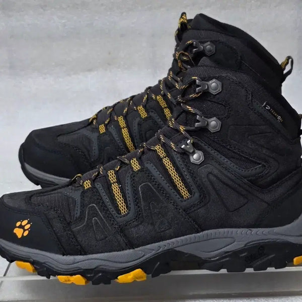 [BUNJANG] Jack Wolfskin TEXAPORE Waterproof Leather Mid-Hiking Boots Men's Size 255 / 잭울프스킨 TEXAPORE 방수가죽 중등산화 남성용 255