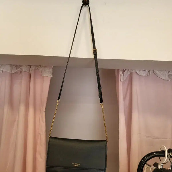 [BUNJANG] Beanpole Leather Crossbody Bag / 빈폴크로스백