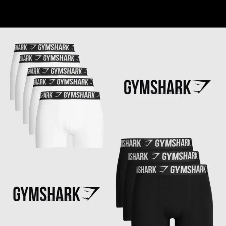 [BUNJANG] Gymshark Boxer Briefs (5-Pack) / 짐샤크 속옷