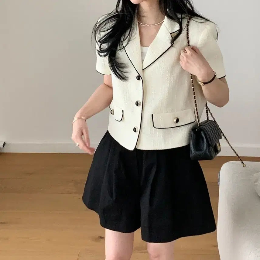 [BUNJANG] Bysini Audrey Tweed Jacket / 바이씨니 제작 오드리트위드jk(새성품)
