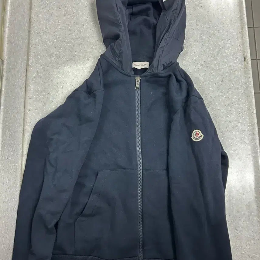 [BUNJANG] Moncler Kids Zip-Up Hoodie Medium 14 / 몬클레어 (164cm medium 14) 집업 후디