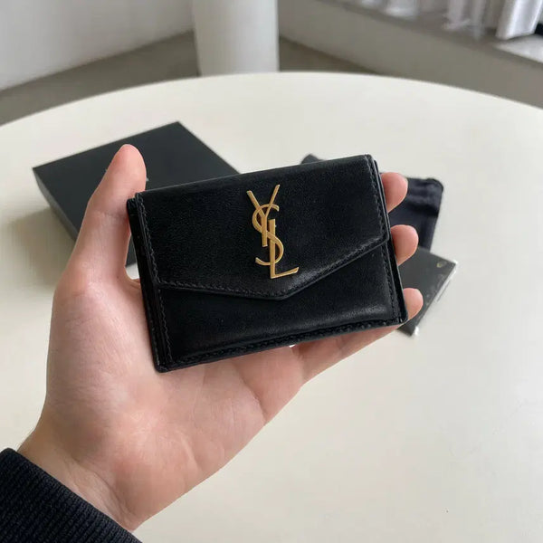 [BUNJANG] Saint Laurent Uptown Card Holder / 생로랑 업타운 카드지갑