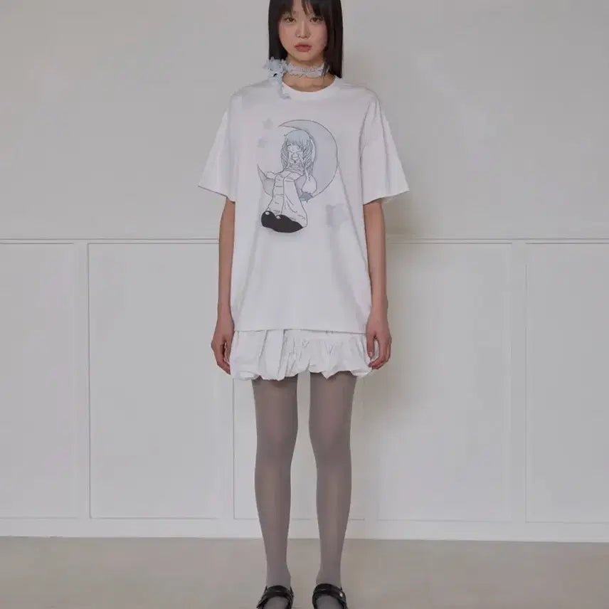 [BUNJANG] Flareup Miyu Short Sleeve T-Shirt / 플레어업 Miyu 미유 반팔 티셔츠 2