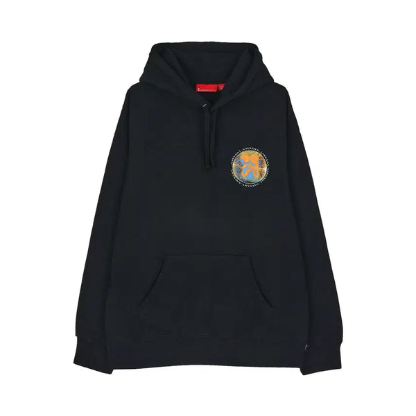 [BUNJANG] Supreme Embroidered Hooded Sweatshirt Black M (20SS) / [M] 슈프림 엠브리오 후드 스웨트셔츠 블랙 - 20SS