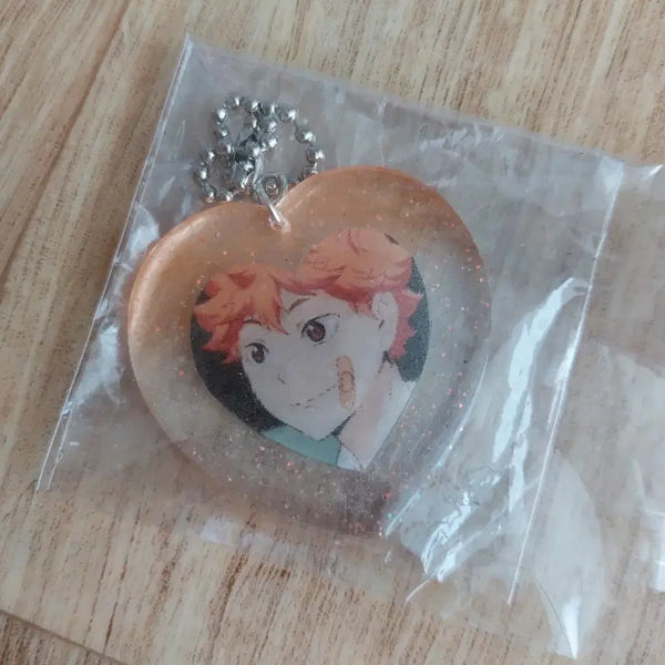 [BUNJANG] Haikyuu!! Shoyo Hinata Resin Keychain / (정말 이뻐요ㅜ 제발 아무나 사가주세요ㅠㅠ) 하이큐 히나타 레진키링
