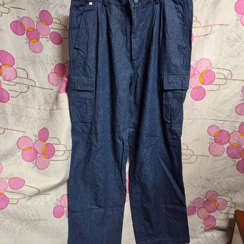 [BUNJANG] Bomi Denim Cargo Pants Size 34 / BOMI 데님 카고 팬츠 34