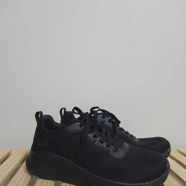 [BUNJANG] Skechers Bobs Squad Sneakers (Size 230, Black) / 230스케쳐스 밥스 스쿼드  -1064