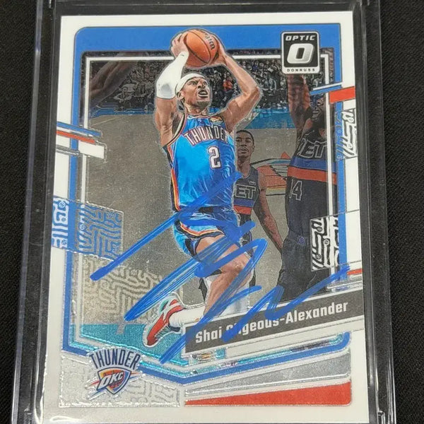 [BUNJANG] Shai Gilgeous-Alexander Autographed 2020-21 Panini Optic Basketball Card / 샤이 길저스 알렉산더 오토 카드 셰이 스가 싸인