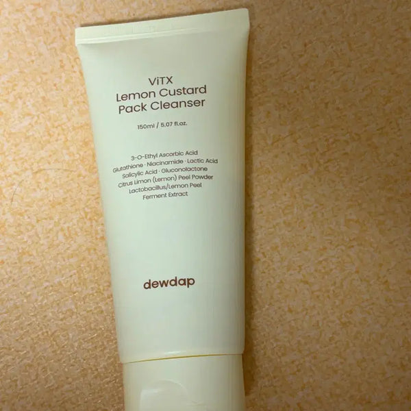 [BUNJANG] Dewdap Lemon Custard Pack Cleanser 150ml / [새제품]듀댑 레몬 커스터드 팩 클렌저 150ml