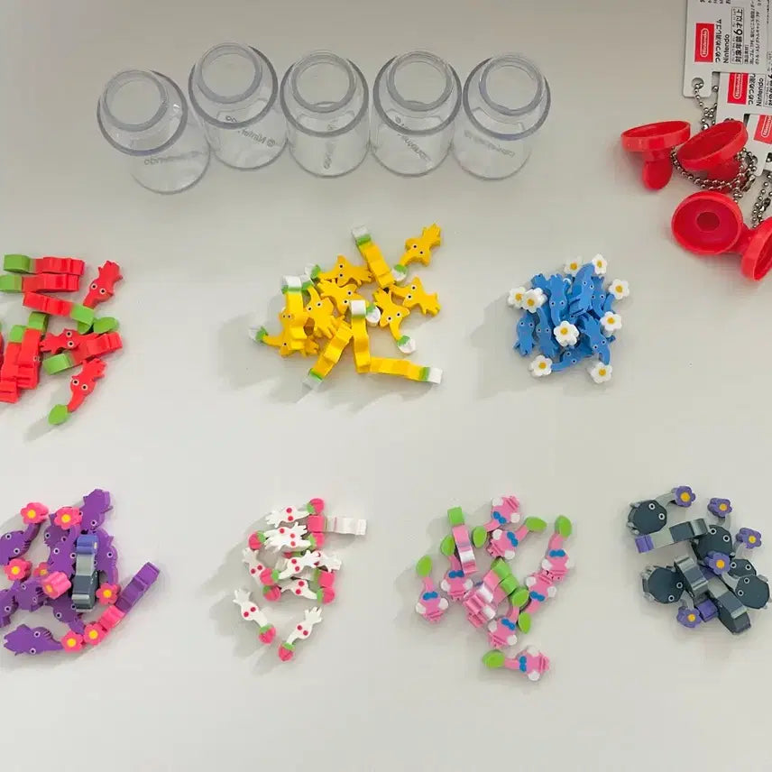 [BUNJANG] Pikmin Eraser Keychain / 피크민 지우개 키링