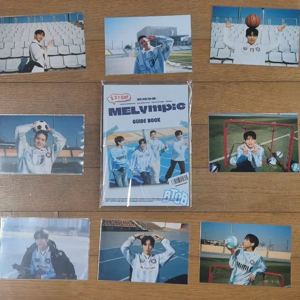 [BUNJANG] BTOB Mel림픽 Guidebook Postcard Bundle Set / 비투비 콘서트 멜림픽 가이드북 엽서 일괄 판매