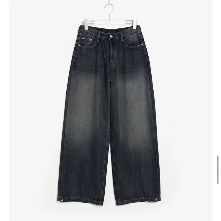 [BUNJANG] Dangdang Girl Plus Size 3XL Brushed Denim Pants Vintage Medium Blue / 당당걸 빅사이즈 3XL 기모 데님 팬츠 빈티지 중청