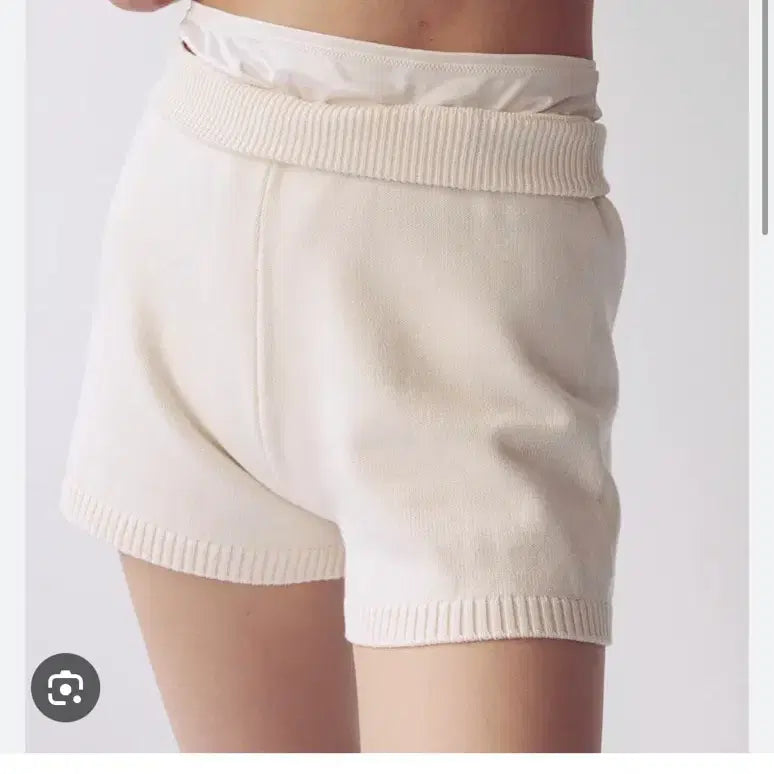 [BUNJANG] KUHOplus Knit Shorts Ivory / 구호플러스 니트 반바지 아이보리