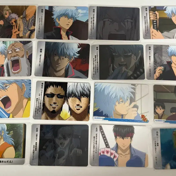 [BUNJANG] Gintama Story Card Set - Gintoki, Hijikata, Kamui / 은혼 스토리 카드 긴토키 히지카타 카무이