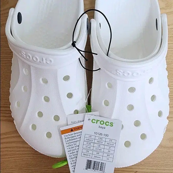 [BUNJANG] Crocs Baya Clog White / 크록스 바야클로그  화이트 265