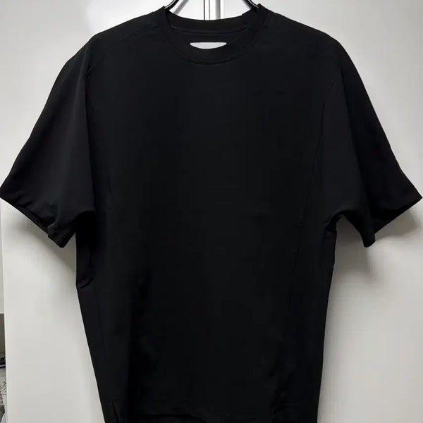 [BUNJANG] Solid Homme Short Sleeve T-Shirt Black 48 / 솔리드옴므 반팔 블랙 48