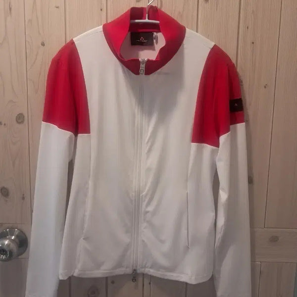 [BUNJANG] Petrei Authentic Zip-Up Jacket White/Red Size 90 / 페트레이 정품 집업.  여성 90