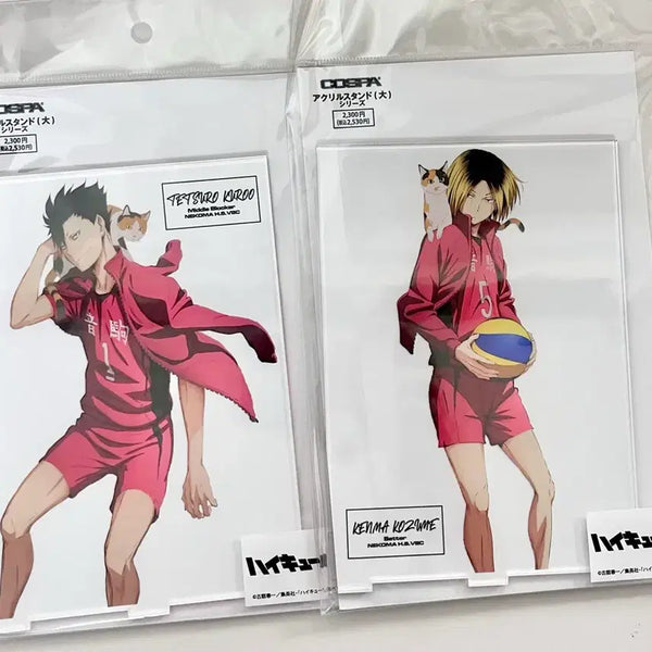 [BUNJANG] Haikyuu!! Big Acrylic Standee Set (Kuroo & Kenma) / 하이큐 빅 아크릴 스탠드 쿠로오 켄마 일괄