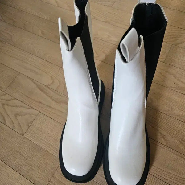 [BUNJANG] Women's Platform Boots (235) / 여성부츠//통굽부츠//합피//235