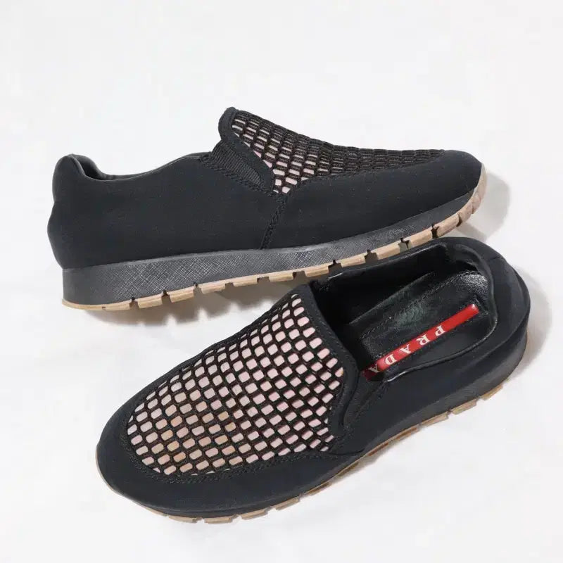 [BUNJANG] Prada Sport Nylon Mesh Slip-on Shoes / (W)[37] 프라다 스포츠 나일론 메쉬 슬립온