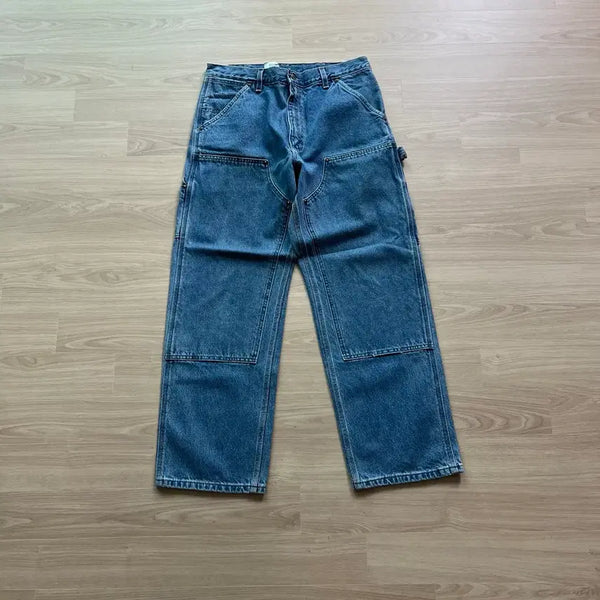 [BUNJANG] Carhartt Vintage Double Knee Denim B73 Jeans 34x30 / [34X30] 90s 빈티지 칼하트 더블니 데님 B73 dst