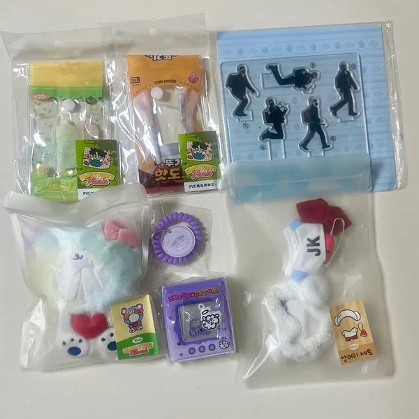 [BUNJANG] BTS Jungkook Kkoook Sauna Pop-Up Goods Bundle Set (Sealed) / 정국 꾸꾸사우나 팝업 굿즈 원가이하 일괄(미개봉)
