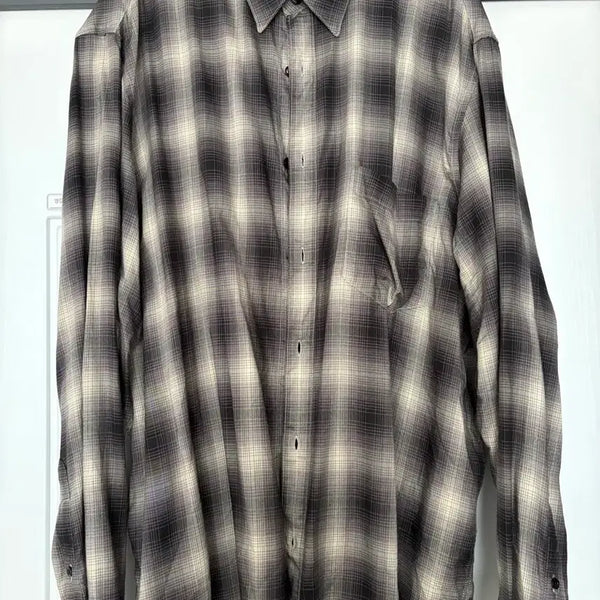 [BUNJANG] Bellie Chico Shirt Charcoal Ombre Size 4 / 벨리에 치코 셔츠 차콜 옴브레 4사이즈