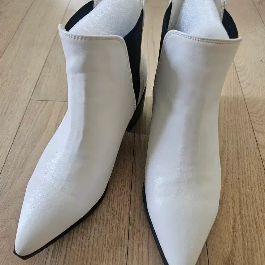 [BUNJANG] Women's Western Wedge Heel Ankle Boots (225) / 여성//앵글부츠//웨스턴부츠//웨지힐//225