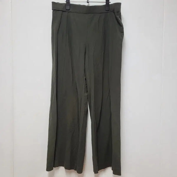 [BUNJANG] COS Banding Wide Slacks Khaki Cotton / 코스 밴딩 와이드 슬랙스 77