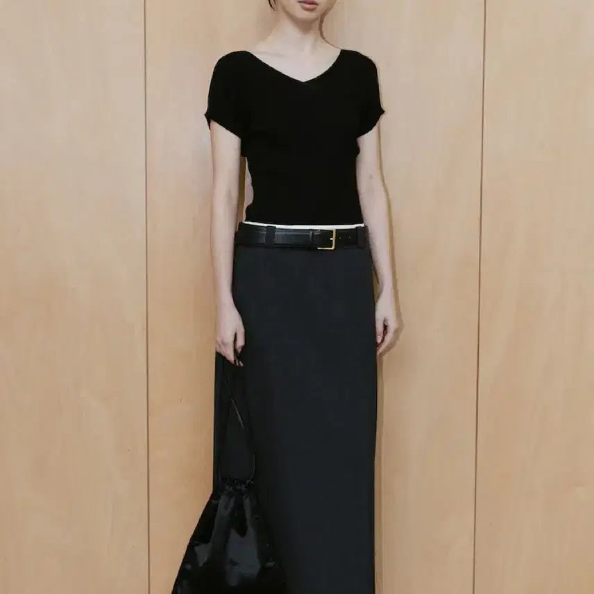 [BUNJANG] TheAperture H-Line Skirt Grey S / 디애퍼처 에이치 라인 스커트 그레이 s