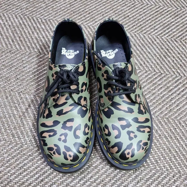 [BUNJANG] Dr. Martens 1461 Leopard Smooth Oxford Shoes UK 4 / 닥터마틴 1461 레오파드 스무스 UK4