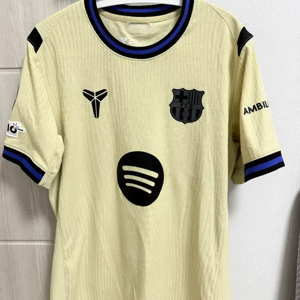 [BUNJANG] FC Barcelona 25-26 Away Authentic ADV Jersey Yama l Champions League Full Patch / 25-26 fc바르셀로나 어웨이 어센틱 adv 유니폼 야말 챔스풀마킹