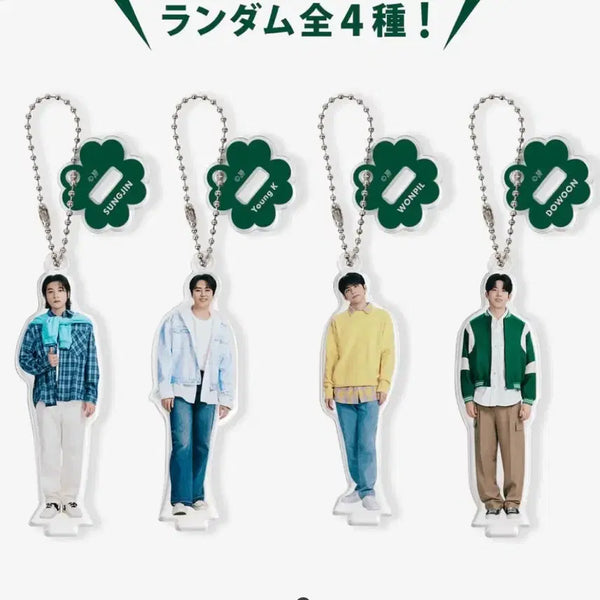 [BUNJANG] Day6 Japan MD Random Acrylic Keyring Young K, Wonpil, Dowoon / 데이식스 일본md 랜덤 아크릴키링 영케이 원필 도운