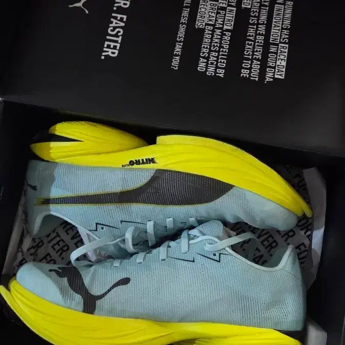 [BUNJANG] Puma Deviate Nitro Fast-R 3 Running Shoes (270mm) / 푸마 디비에이트 나이트로 패스트알3 270