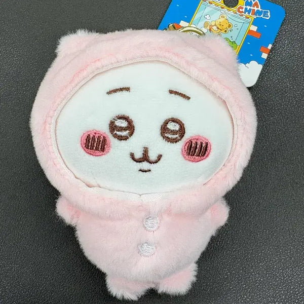 [BUNJANG] Chikawa Usagi (Monchichi) Plush Keychain (Unused) / (미사용 10cm) 먼작귀 치이카와 인형 키링