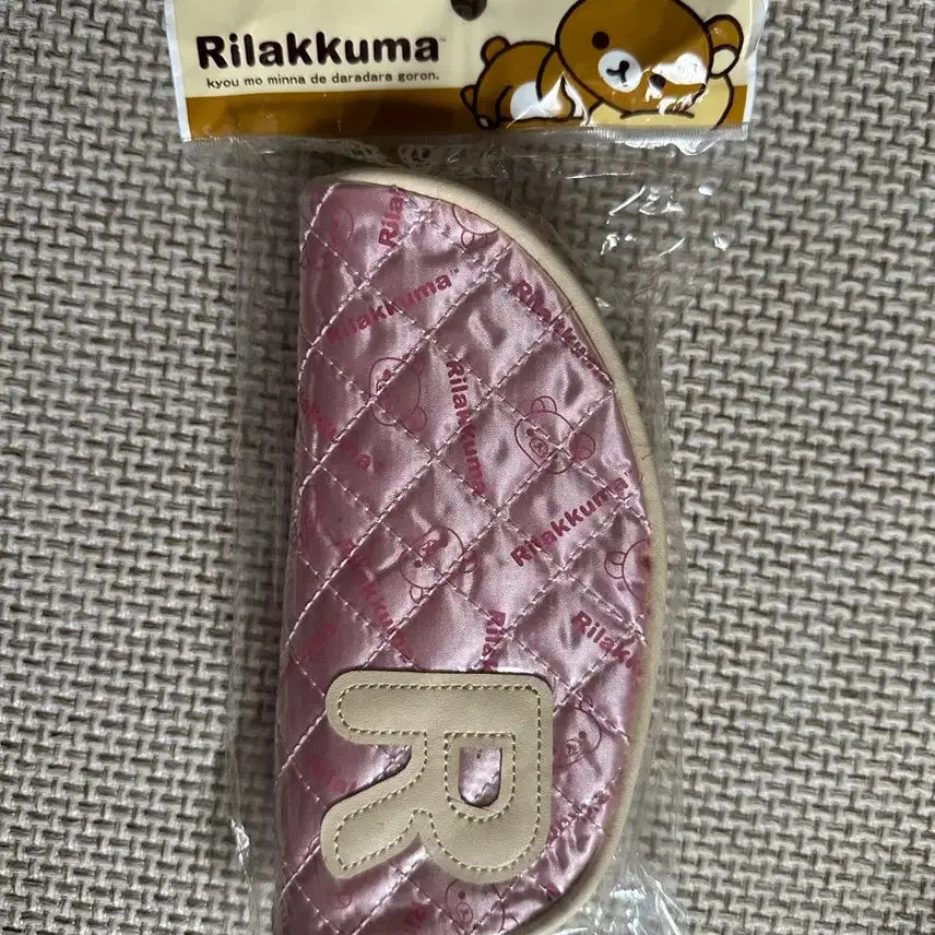 [BUNJANG] Rilakkuma Pouch Pink R Initial Classic Stationery Y2K / 리락쿠마 파우치 핑크 R이니셜 고전문구 다꾸 y2k