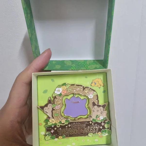[BUNJANG] Pokemon Urban Forest Pin Badge - Ditto / 포켓몬 어반포레스트 핀뱃지 메타몽