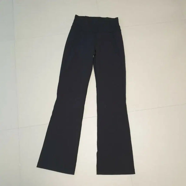 [BUNJANG] Lululemon Women's Wide Leggings Size 6 Black / 룰루레몬 여성 와이드 레깅스 6