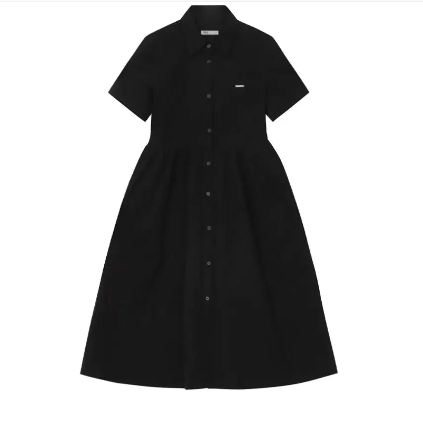 [BUNJANG] Miseki Seoul Shirring Long One Piece Shirt / 미세키서울 Shirring shirts long one piece