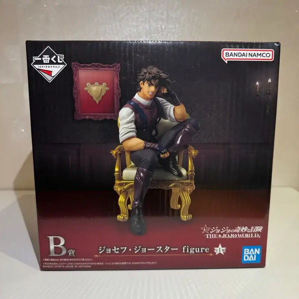 [BUNJANG] JoJo's Bizarre Adventure JoJo World Ichiban Kuji B Prize Joseph Joestar Figure (Sealed) / 미개봉) 죠죠월드 제일복권 B상 죠셉 죠스타 피규어