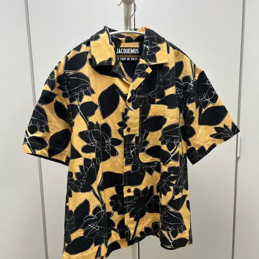 [BUNJANG] Jacquemus Men's Printed Short Sleeve Shirt / 자크뮈스 맨즈 프린팅 반팔셔츠